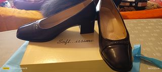 Décolleté nere c/ tacco basso