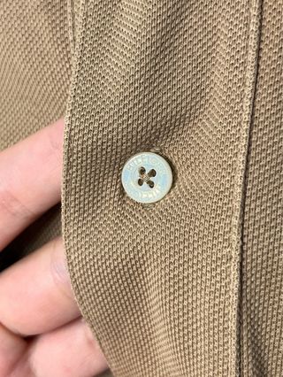 Polo Tommy Hilfiger Beige Retro Oversize Y2K