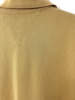 Polo Tommy Hilfiger Beige Retro Oversize Y2K