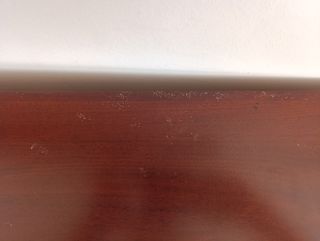 Consola Caoba maciza antigua