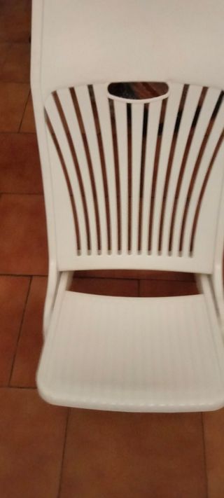 Silla baja plástico