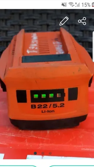 Batteria Hilti 22V 5.2Ah