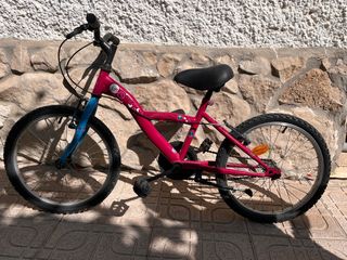 Bicicleta niña 20" usada