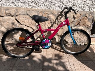 Bicicleta niña 20" usada