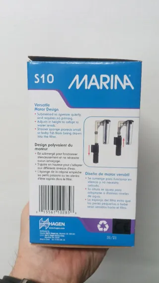 Filtro Marina Slim S10 para acuario