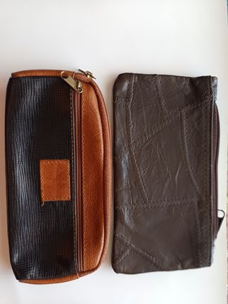 2 Monederos de Cuero