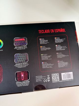 Combo Gaming Strike ME: Teclado + Raton