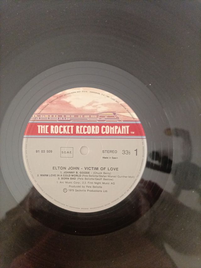 Vinilo Elton John - Victim of Love