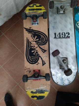 4 Tablas Skate usadas