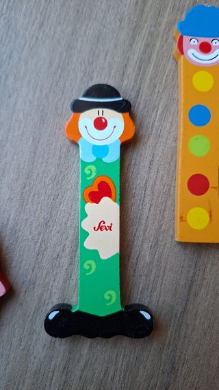Alfabeto legno colorato - Clown