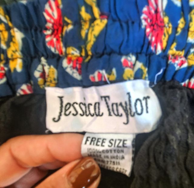 Falda india sari patchwork boho vintage