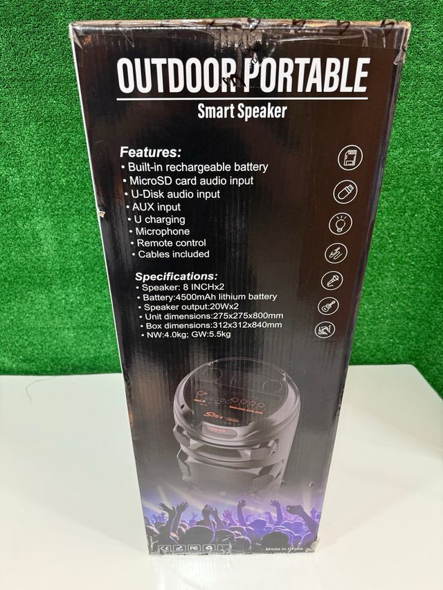 Sing-e ZQS8220S - Altavoz Portátil 18000W