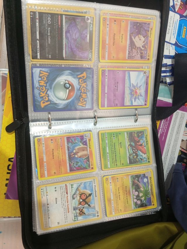 Album Pokemon - 217 cartas  NO ORIGINALES