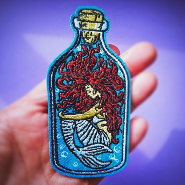 Parche bordado Esencia de Sirena