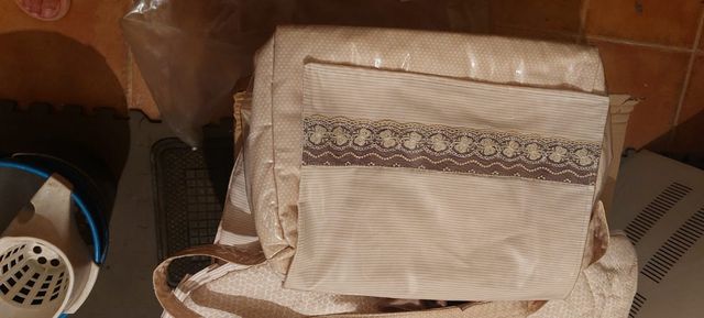 Cuna bebé + bolso cambiador