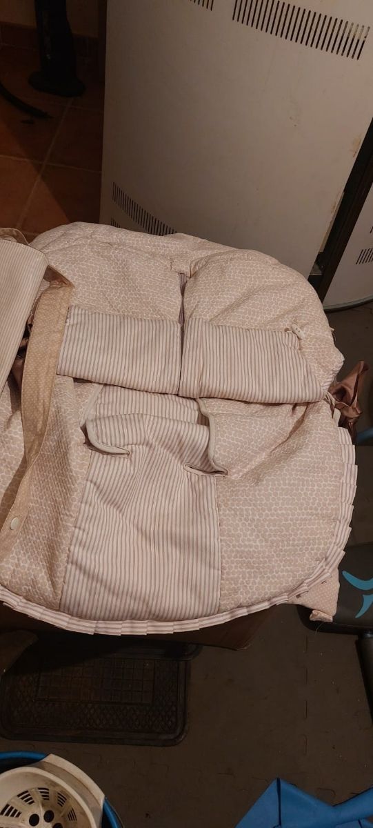 Cuna bebé + bolso cambiador