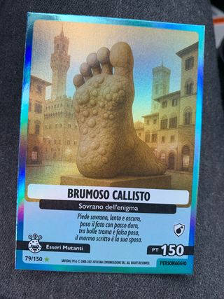 Carta Brumoso Callisto - Brainrot