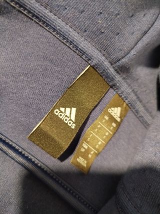 Sudadera con capucha Adidas Real Madrid azul