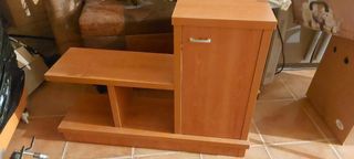 Mueble entrada madera marrón