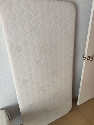 Base tapizada 180x90 cm - Blanca