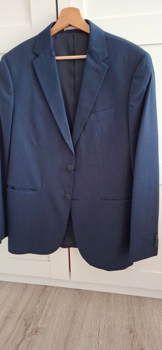Traje Slim Fit Mango - Azul