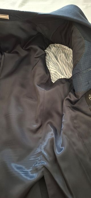 Traje Slim Fit Mango - Azul