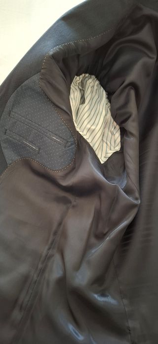 Traje Slim Fit Mango - Azul
