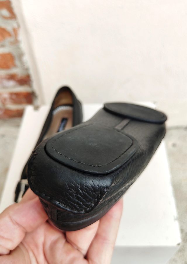 Dolce & Gabbana Logo Brown Loafers Driving Slip-on