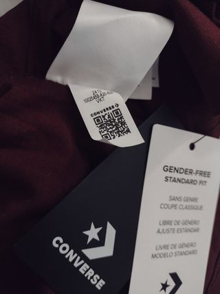 CAMISETA CONVERSE GRANATE