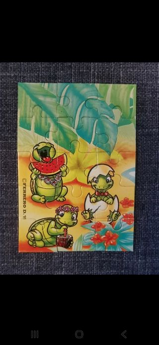 Puzzle Kinder Tartallegre 