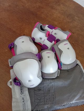 Patines Oxelo Play 34-37 + Protecciones