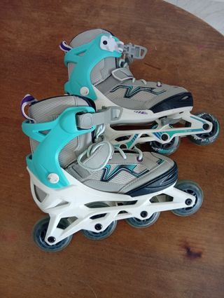 Patines Oxelo Play 34-37 + Protecciones