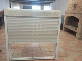 Ventana persiana aluminio