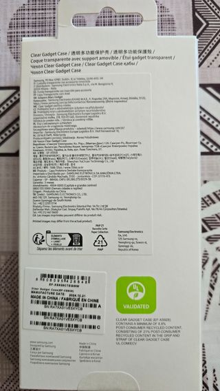 Carcasa Samsung Galaxy S24 Ultra Transparente