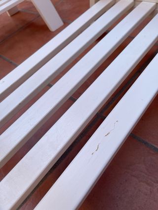 Caballete blanco IKEA - 2 uds.