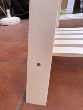 Caballete blanco IKEA - 2 uds.