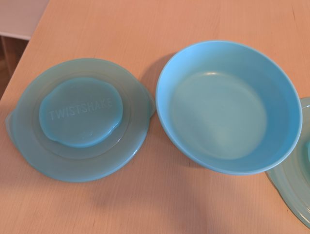 Set platos Twistshake bebé - Azul