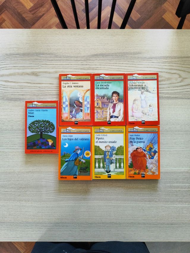 7 libros + 2 de regalo: El barco de vapor.