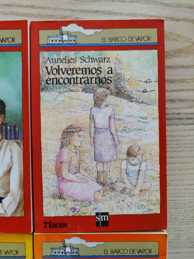 7 libros + 2 de regalo: El barco de vapor.