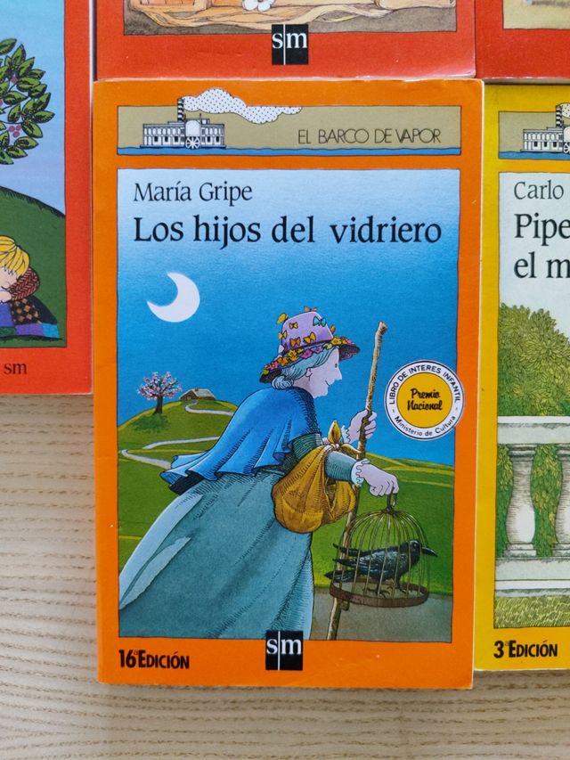 7 libros + 2 de regalo: El barco de vapor.