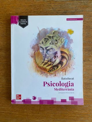 Libro Bachillerato Psicologia 