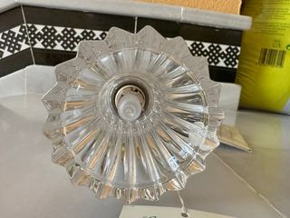 Lámpara de Pared Moderna - Metal y Cristal