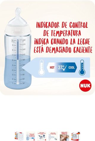 Biberones Nuk Anticólicos (2uds) Cristal