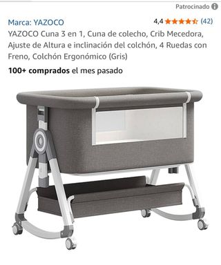 Cuna Colecho YAZOCO 3 en 1