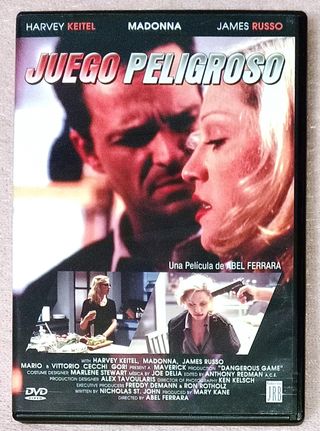 Película DVD: Juego Peligroso (Madonna)
