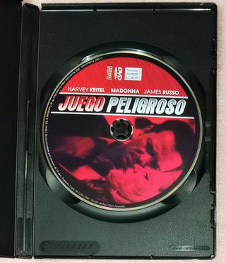 Película DVD: Juego Peligroso (Madonna)