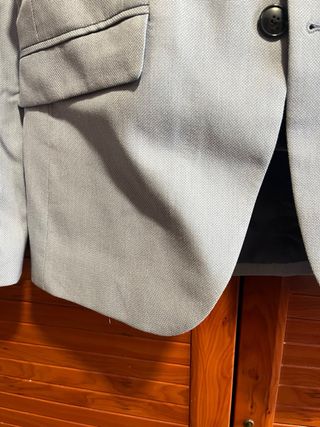 Traje Zara Hombre Azul