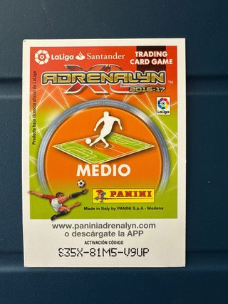 Cromo Casemiro Real Madrid Adrenalyn 2016-17
