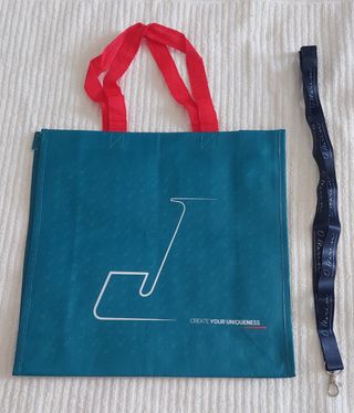 Borsa eco shopper Joker Boat + laccio porta badge