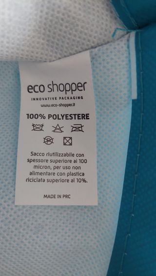 Borsa eco shopper Joker Boat + laccio porta badge